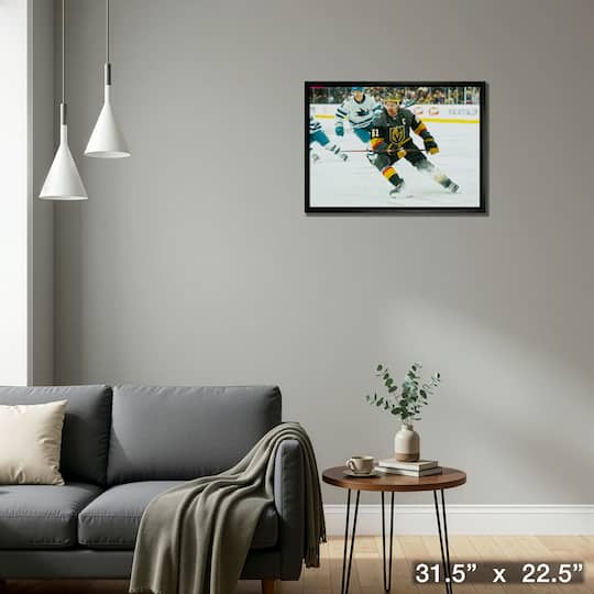 Mark Stone 20" x 29" Framed Canvas Vegas Golden Knights 31.5" x 22.5"